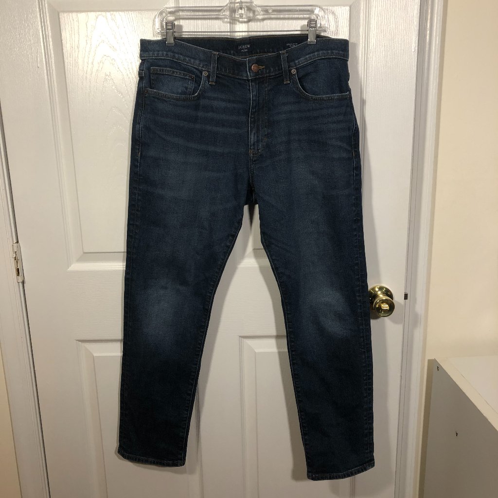 J Crew Flex Men Athletic Slim, W33, L30